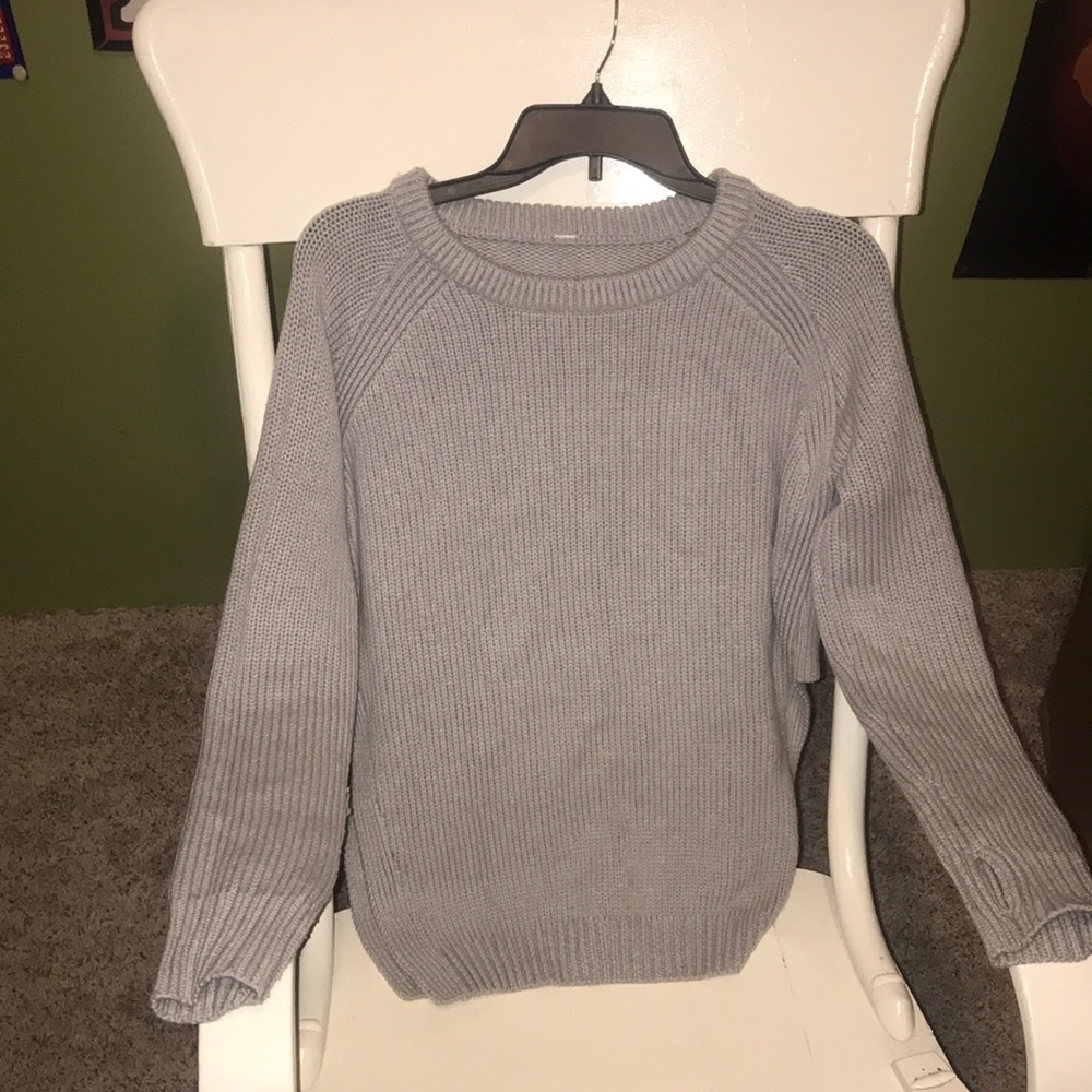 Lululemon knitted sweater with open sides